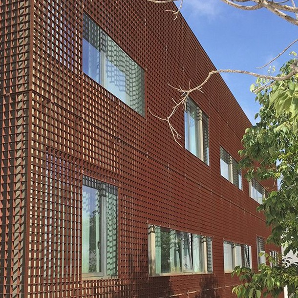 Corten Steel Facade for Hotel Corten Steel Facade for Hotel