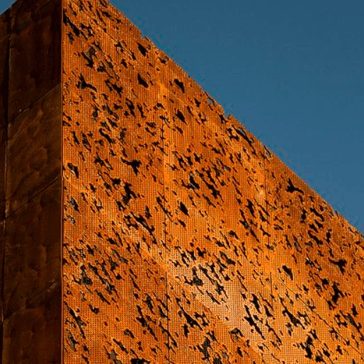 Corten Perforated Steel Corten Perforated Steel